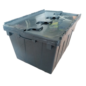 wholesale turnover plastic crates logistic box for sale moving transport box