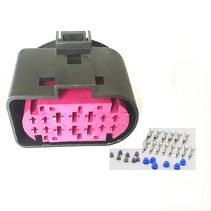 14 voies électrique femelle étanche Câble Connecteur 1J0973737 1J0 973 737 Pour VW Golf MK6 <span class=keywords><strong>Skod</strong></span> - Product Image 2