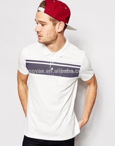 De bolsillo y <span class=keywords><strong>el</strong></span> pecho de Polo de la raya camiseta de China venta al por mayor del Polo hombres de la camisa de Polo - Product Image 2