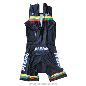 विशेष कस्टम उच्च गुणवत्ता वाली बाइक ट्राथलॉन/त्रिकोणीय सूट चलाने वाली महिलाओं/पुरुषों - Product Image 2