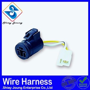 Nouveaux Produits alternateur adaptateur plug 2 broches mâle et femelle connecteur de voiture stéréo câblage harnais - Product Image 1