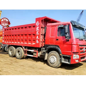 Camión Volquete Usado Sino Truck HOWO de 336HP 375HP 6X4 8x4 en Buenas Condiciones para África - Product Image 1