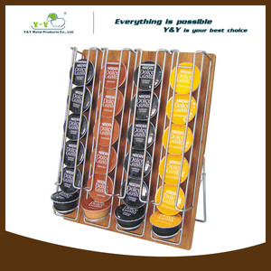 Succincte Unique <span class=keywords><strong>dolce</strong></span> <span class=keywords><strong>gusto</strong></span> capsules <span class=keywords><strong>dosette</strong></span> de café de stockage rack stand - Product Image 1