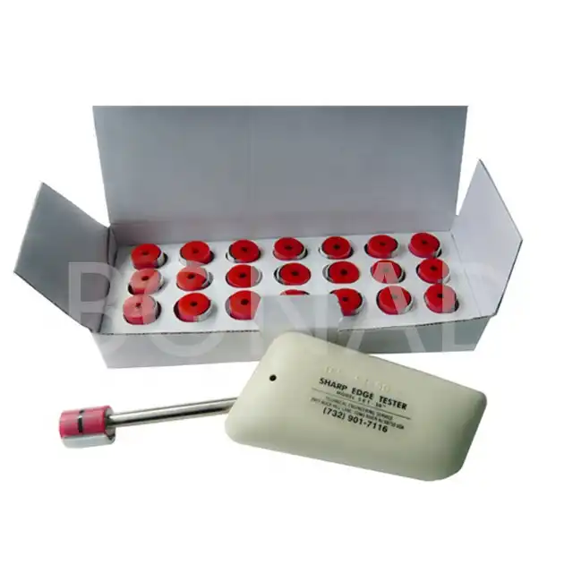 Epidioxi Sharp Edge Tester Sharpness Tester for UL-1439 Standard +21 pcs  Test Cap (Tester + Test Cap)