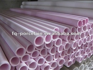 alta calidad de superficie lisa Alumina Cerámica Liner tubo forrado utilizados <span class=keywords><strong>en</strong></span> la industria del acero con precios más bajos - Product Image 3
