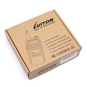 Alta potência LT-188H 10W Luiton Rádio Em Dois Sentidos VHF UHF <span class=keywords><strong>Walkie</strong></span> <span class=keywords><strong>Talkie</strong></span> com Grande Capacidade e economizar bateria