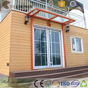 Eco-friendly casa decoración <span class=keywords><strong>de</strong></span> la pared exterior WPC fachada <span class=keywords><strong>de</strong></span> panel <span class=keywords><strong>de</strong></span> plástico - Product Image 1