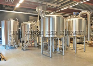 Machine de brassage de bière artisanale chauffée à la vapeur clé en main à vendre - Product Image 3