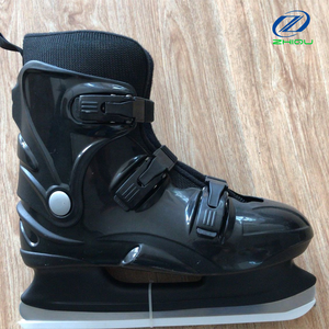 Hot Sale Custom Hard <strong>PE</strong> Shell Skating <strong>Shoes</strong> Lining Detachable Ice Skates for Ice Rink - Product Image 4
