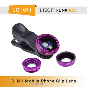 L'électronique Universal Clip 3 en 1 fisheye <span class=keywords><strong>macro</strong></span> grand angle 0.65X objectif pour <span class=keywords><strong>appareil</strong></span> <span class=keywords><strong>photo</strong></span> de téléphone portable LQ-011 - Product Image 3