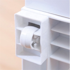 Phong Cách Đơn Giản Quần Áo Lưu Trữ Tủ DIY Lắp Ráp 5 Tầng Nhựa Ngăn Kéo Với 2 Khóa - Product Image 4