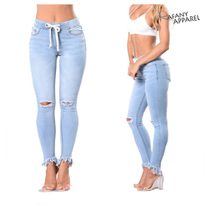 Calidad nuevo modelo jeans para dama para un excelente estilo y comodidad -  Alibaba.com