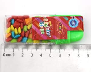 Zippo-botella <span class=keywords><strong>con</strong></span> forma de encendedor de <span class=keywords><strong>caramelo</strong></span>, goma de mascar en el interior - Product Image 4