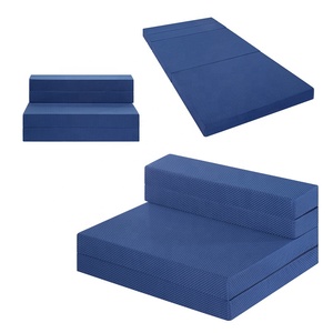 MT-504, แบบพกพาที่ดีที่สุดราคาพับที่นอนโฟม 4''Inch หน่วยความจำโฟมที่นอนหลายขนาดหรือเตียงโซฟา - Product Image 1