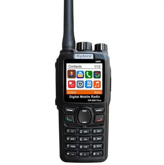 Tiện Dụng DMR Hai Cách Phát Thanh DM-880 Kỹ Thuật Số Gsm Walkie Talkie