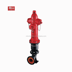 Système d'hydrant d'incendie en alliage de cuivre revêtu d'époxy rouge et jaune, vanne de commande 2x2,5 pouces avec sortie femelle BS, fonte conforme à la norme BS 1452 - Product Image 4