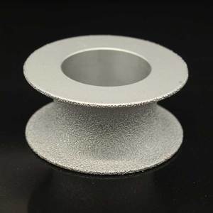 Vakuum gelöteter Diamant Hand profil Rad fräser Bit Profiling Rad kantens chleifen Schneid bohrer für Granit marmor grob - Product Image 4