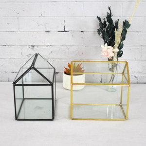 Handgemachtes Polieren klare einzigartige Glas vasen Glaster rarium mit Deckel - Product Image 6