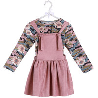 Venta al por mayor de moda Tejidos Crochet niños niñas de niños vestidos Boutique Puffy conjuntos de ropa para 5 8 de 12 años