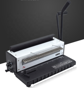 WD-TD1500B34R ofis masaüstü manuel spiral tel ciltleme makinesi - Product Image 3