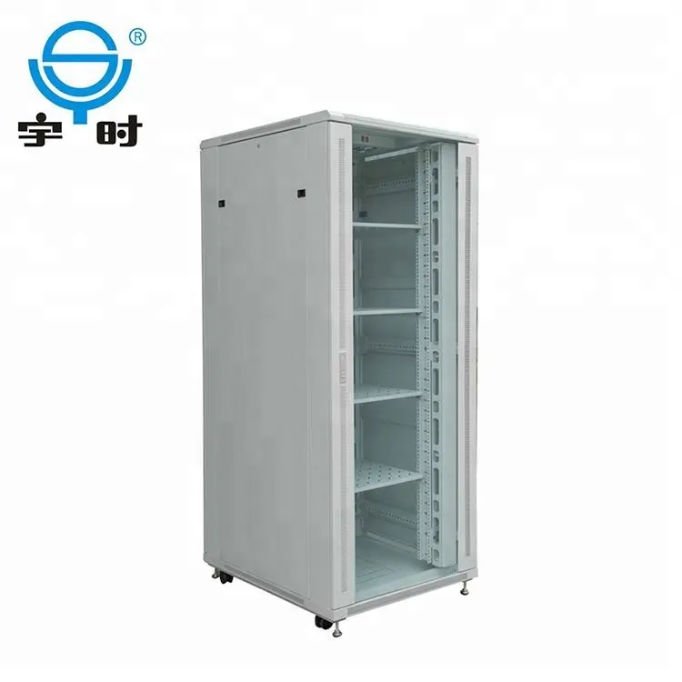 Ningbo custom sheet metal 40u 47u server rack , 42u spcc 19' network ups storage server cabinet