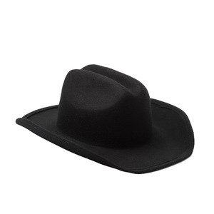 Sombrero de Fieltro de Lana 100% para Hombre, Estilo Vaquero, para Fiestas, Viajes y Aventuras al Aire Libre - Product Image 1