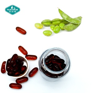 Nutrifirst Niet-Gmo Glutenvrije Voedingssupplementen Soja Lecithine 1200Mg Softgel Soja Lecithine Zachte Gel Capsules - Product Image 2