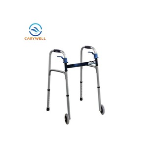 Drive Medical Handicapped Walking Aid Armpit Walker With Wheels