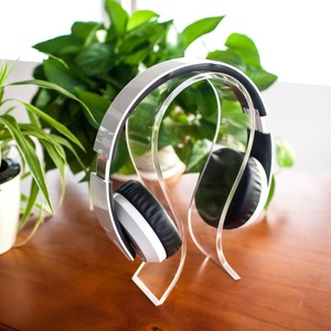 Custom Headphone <strong>Stand</strong> <strong>Headset</strong> Hanger Holder Acrylic Headphone Display <strong>Stand</strong> - Product Image 4