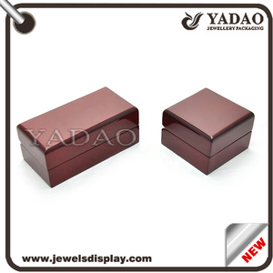 Calidad Superior de encargo cajas de pequeño conjunto de joyas antiguas de madera/pendiente/pulsera/anillo - Product Image 4