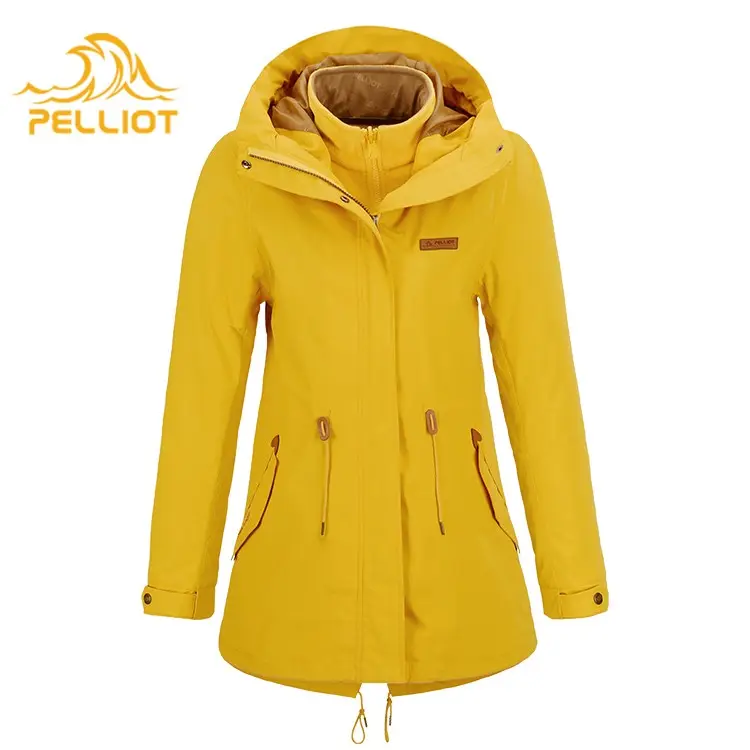 Pelliot 3 in 1 Fleece futter Bekleidungs hersteller benutzer definierte Wandern Trekking Winter Outdoor wasserdichte Jacke