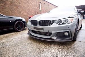 Divisor Delantero de Labio de Fibra de Carbono F32 M Tech para <span class=keywords><strong>BMW</strong></span> F33 F36 <span class=keywords><strong>430i</strong></span> 435i 440i M Sport 13-19 - Product Image 3