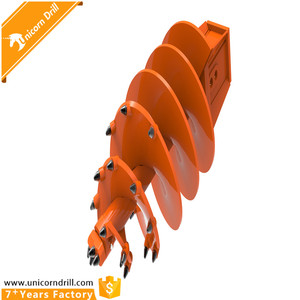 Aarde Gat Boormachine Klei Rock Dig Gereedschap Aarde Track Vijzel - Product Image 3