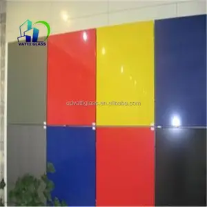 renkli ve dayanıklı geri boyalı cam paneller temperli geri boyama dekoratif cam paneller
