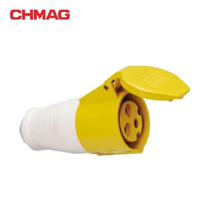 male female plug receptacle 110V 2P+E 16A/32A