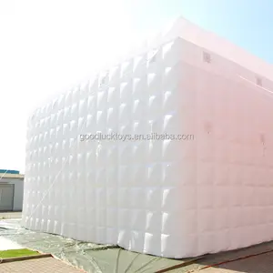 giant inflatable cube camping trade show tent for sale Led bubble air inflatable igloo dome price for party event