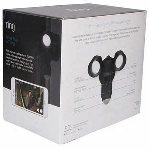 Scatola di Imballaggio Personalizzata per Faretto di Sicurezza da Esterno con Laminazione Opaca, Cartelle in Cartone Ondulato dal Design Durevole - Product Image 2