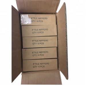 Alicates de <span class=keywords><strong>Corte</strong></span> YG GZ-04 SUPER SEPTEMBER de 8 Pulgadas con Mango Largo, Cabeza Curva y Plana de Acero al Carbono para Vidrio, Rojo/Azul, Precio de Fábrica - Product Image 6