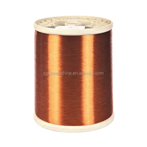 Copper Enameled Wire Factory High Quality Enameled Copper Wire Solid Copper Clad Aluminum Wire Insulated Wire Grade 1 Grade 2 Greenshine CN JIA ECCA