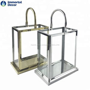 Jardín <span class=keywords><strong>pie</strong></span> plata brillante linternas - Product Image 6
