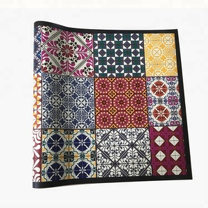 <span class=keywords><strong>Tapis</strong></span> de sol décoratif en <span class=keywords><strong>vinyle</strong></span> avec impression Patchwork, 10 pièces, décoratif, pour la cuisine, le placard ou les autres installations à haute circulation - Product Image 3