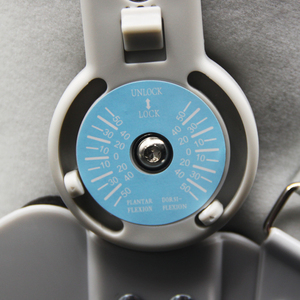 Attelle de marche orthopédique AFO réglable en métal pour pied entortillé avec valve pneumatique - Product Image 2