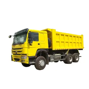 Heavy trucks howo 371hp 30 tons dump truck used cars 대 한 \ % sale in south korea