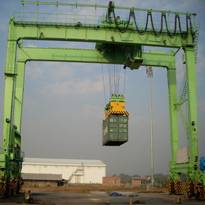 50 Tonnen Seehafen und Portalkran 20 Tonnen 30 Tonnen RTG-Kran Gummireifen-Container portalkran - Product Image 5