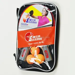 China manufacturer hot selling table tennis racket sets, wholesale table tennis rubbers