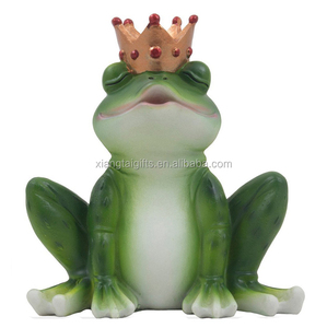 Romantico Frog Prince Figurine per la Decorazione Delle Fiabe e Regali San Valentino - Product Image 1
