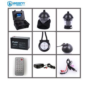 Dài khoảng cách 360 độ câu cá không dây dưới nước Camera An Ninh với 7 "LCD màn hình màu và DVR BS-ST05D - Product Image 5