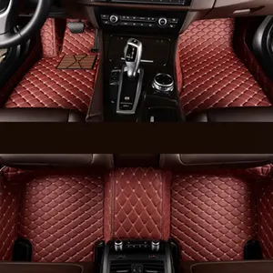 Special 5D Car Floor Mats Dedicated Wholly Surrounded by Carpet with Trunk Mat