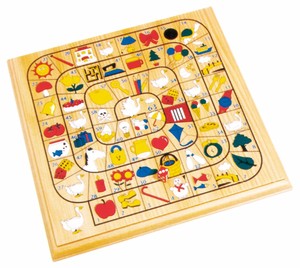 Juego de Solitario Clásico de Madera Natural para Adultos, Entretenimiento Familiar - Product Image 6