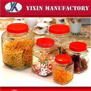 Almacenamiento hermético por encargo de vidrio tarro <span class=keywords><strong>krosno</strong></span> vidrio - Product Image 3